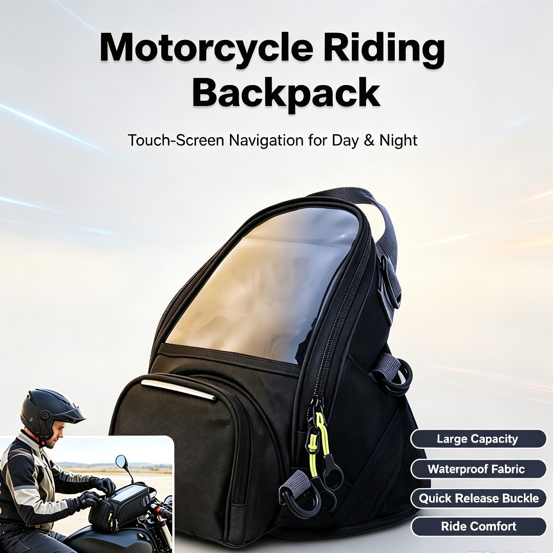 Magnetic Tank Bag - Motorcycle Magnetic Tank Bag Universal Phone
