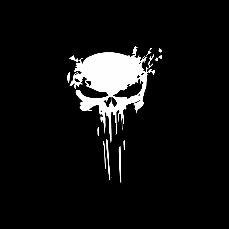 Motorcycle Gear Pattern - Motorcycle Stickers Skull Sticker Reflective Decal