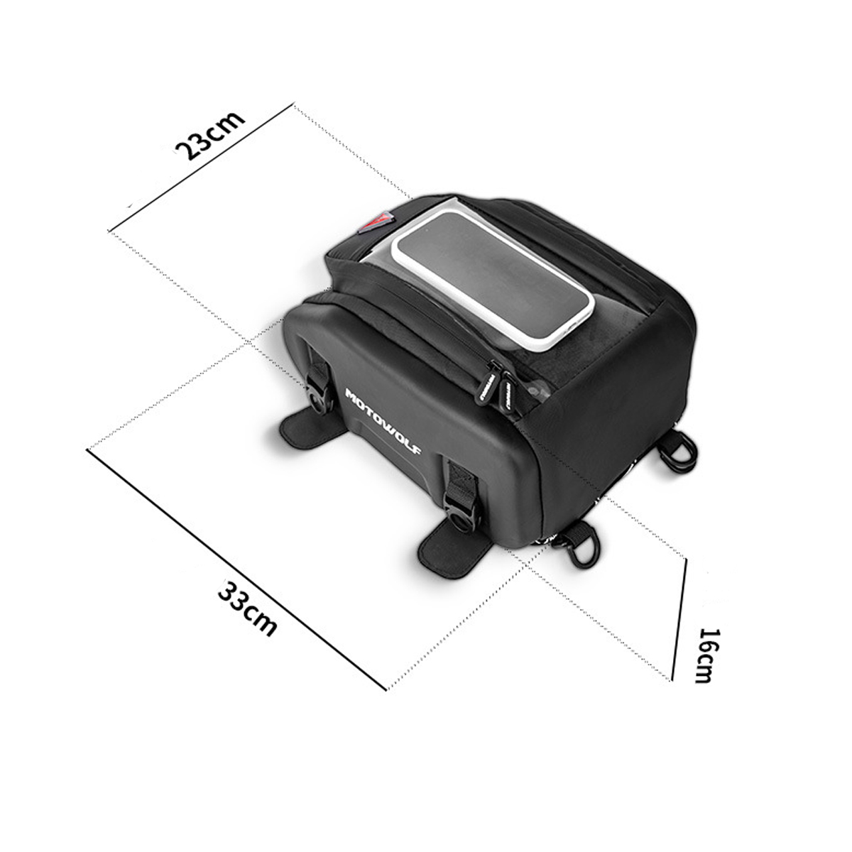 Motorcycle Tank Bag Waterproof - đánh giá và giá Magnetic Tank Bag