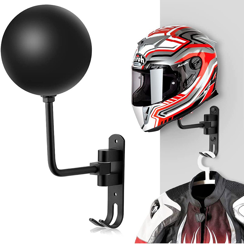 Motorcycle Helmet Holder Wall  - đánh giá và giá Motorcycle Gear Rack