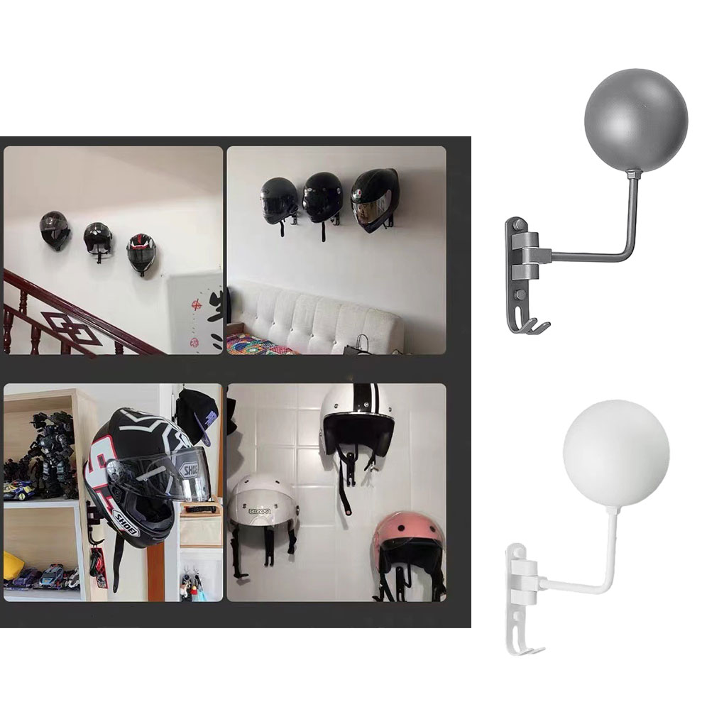 Motorcycle Helmet Holder Wall  - đánh giá và giá Motorcycle Gear Rack