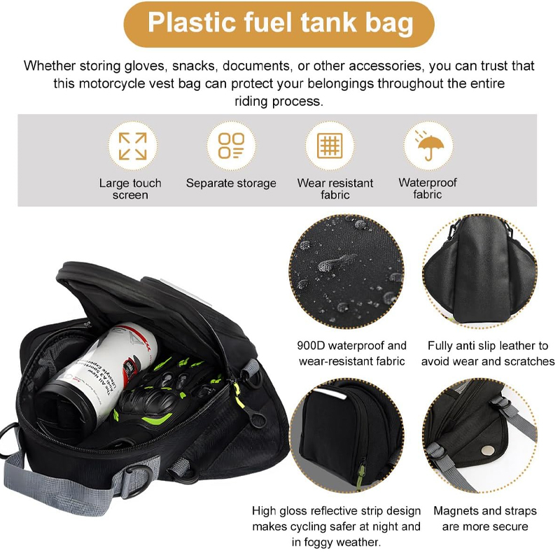 Magnetic Motorcycle Waterproof - đánh giá và giá Magnetic Tank Bag