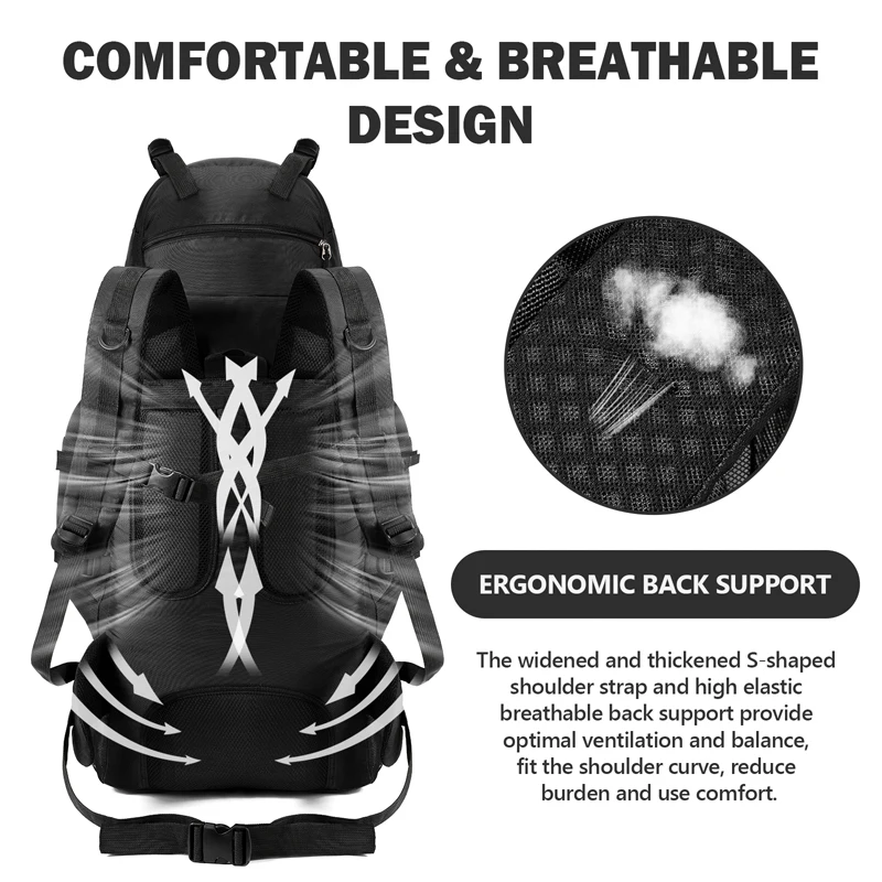 90L Waterproof Hiking Backpack - đánh giá và giá Motorcycle Gear Wardrobe