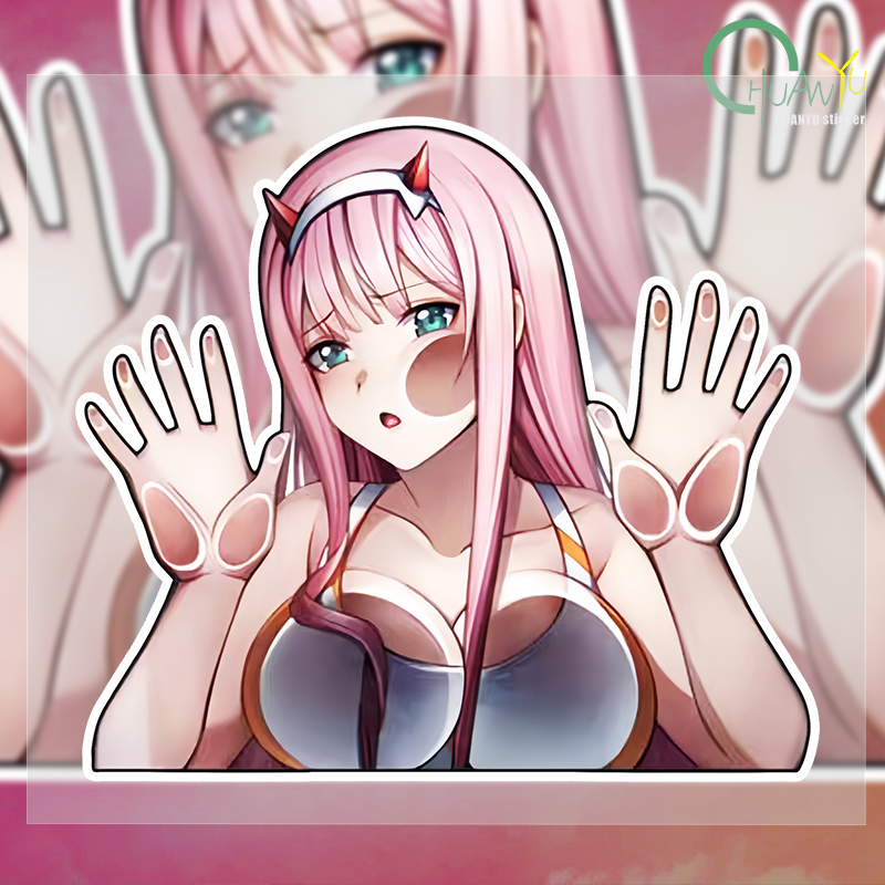 Zero Two Windows Car Stickers  - đánh giá và giá Motorcycle Gear Pattern