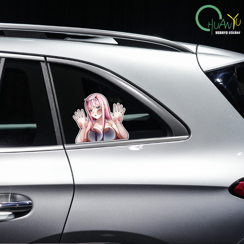Zero Two Windows Car Stickers  - đánh giá và giá Motorcycle Gear Pattern