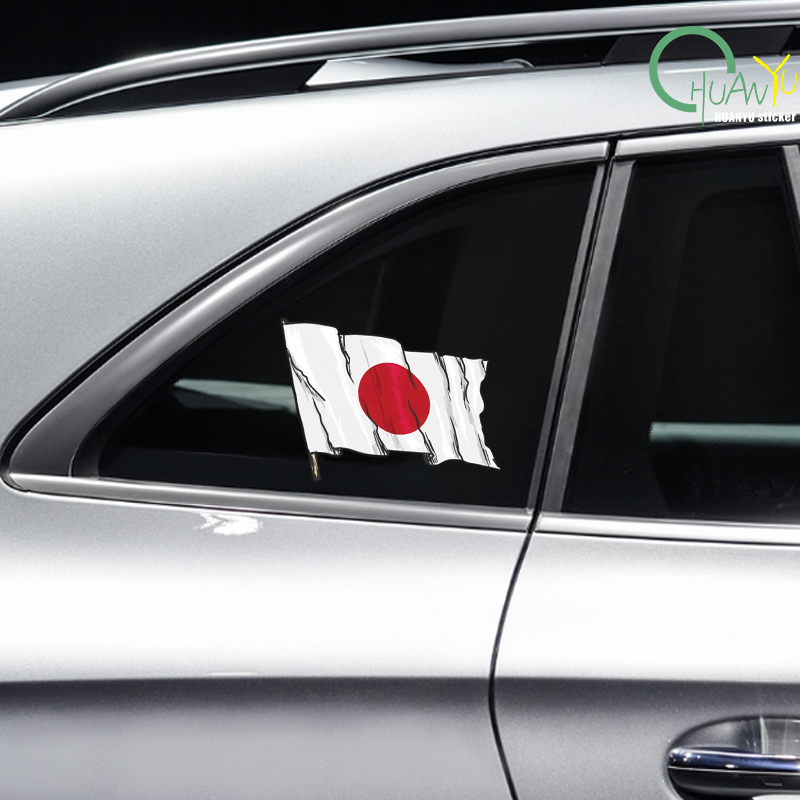 Personality Japan Flag Car Sti - đánh giá và giá Motorcycle Gear Japan