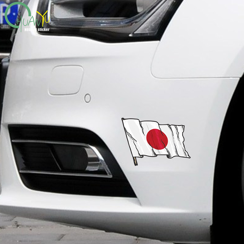 Personality Japan Flag Car Sti - đánh giá và giá Motorcycle Gear Japan