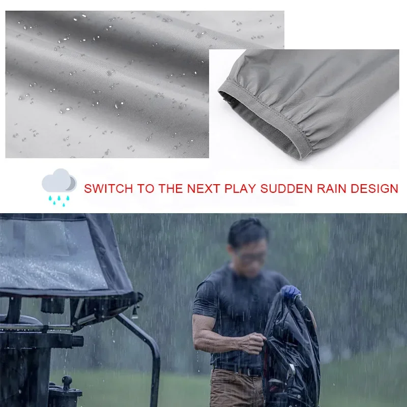 Golf Raincoat Lightweight Jack - đánh giá và giá Motorcycle Gear Protection