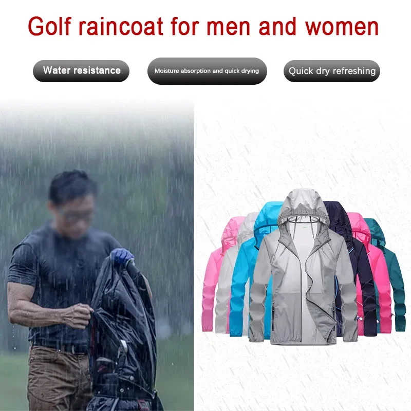 Golf Raincoat Lightweight Jack - đánh giá và giá Motorcycle Gear Protection