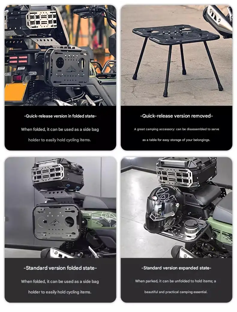 For honda SquareX125 Quick Rel - đánh giá và giá Motorcycle Gear Rack