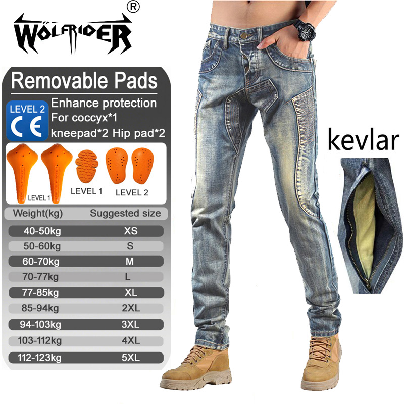 Kevlar Motorcycle Jeans Men Ar - đánh giá và giá Motorcycle Gear Japan