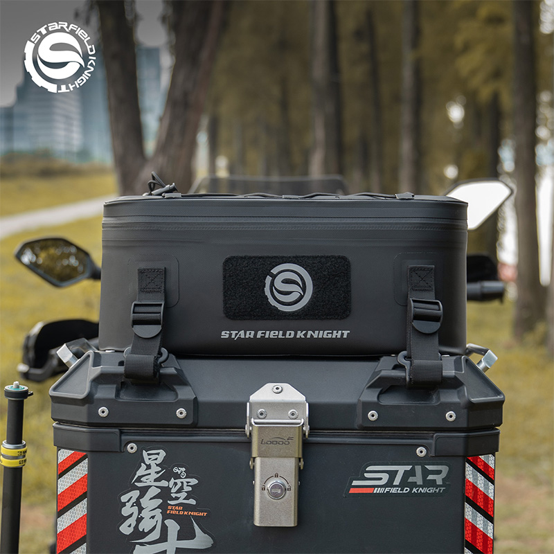 SFK Universal 13L Black Motorc - đánh giá và giá Motorcycle Gear Rack