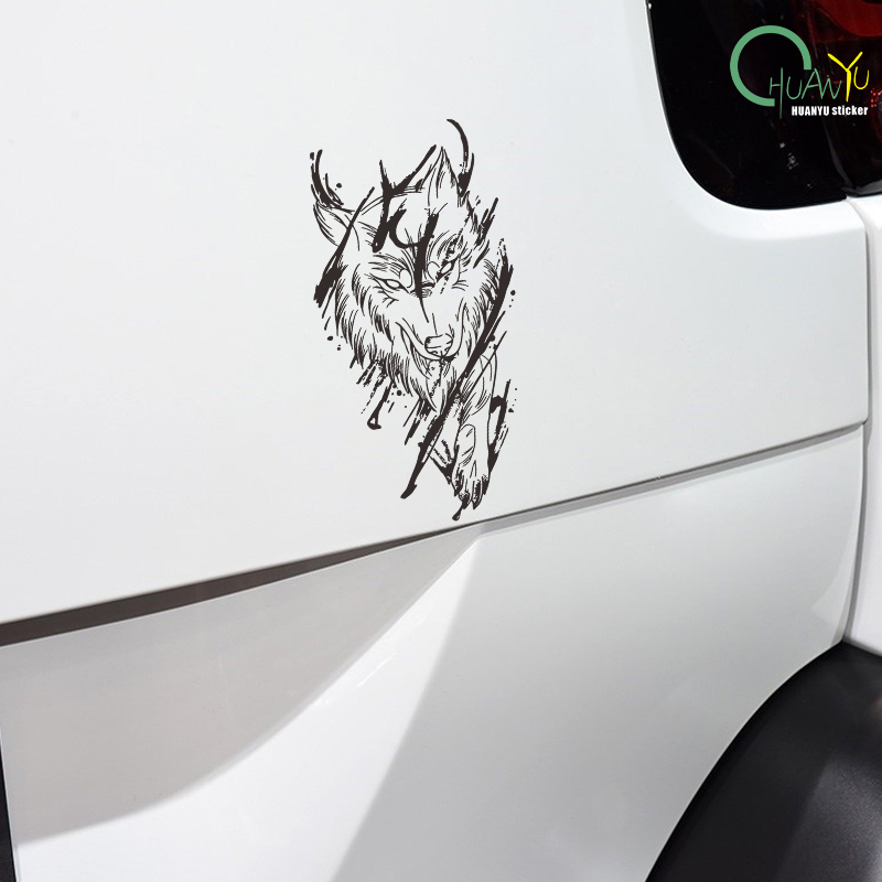 Dark magic wolf car decals car - đánh giá và giá Motorcycle Gear Pattern