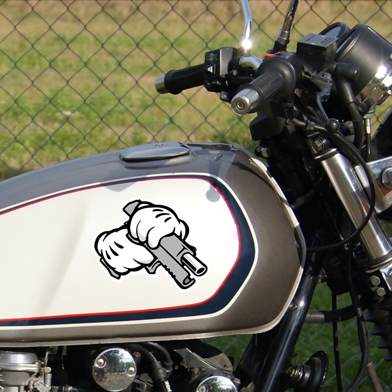 Buy Handlebar Gun And Stick-It - đánh giá và giá Motorcycle Gear Pattern