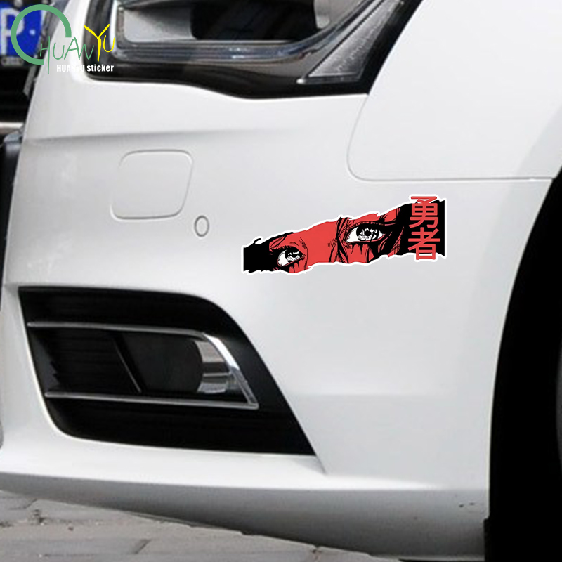 Japanese samurai eye car stick - đánh giá và giá Motorcycle Gear Japan