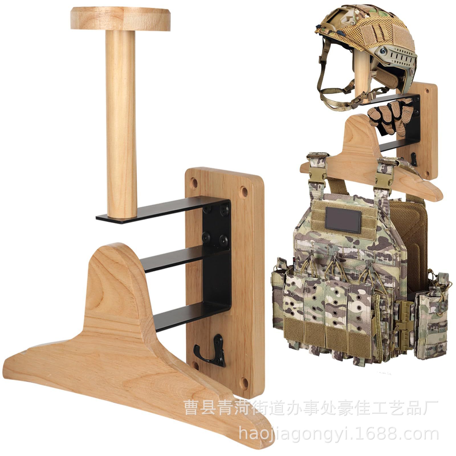 Wall‑Mount Wooden Outdoor Tact - đánh giá và giá Motorcycle Gear Wall Mount