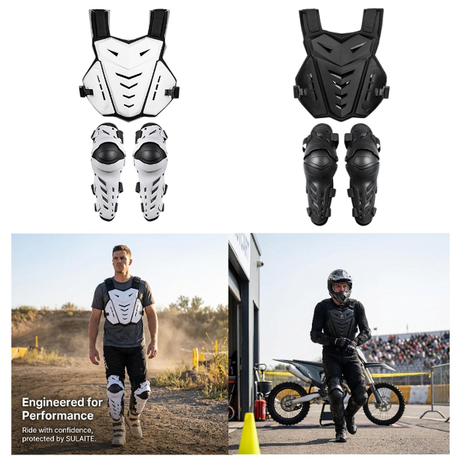 Ergonomic Chest Protector Knee - đánh giá và giá Motorcycle Gear For Woman