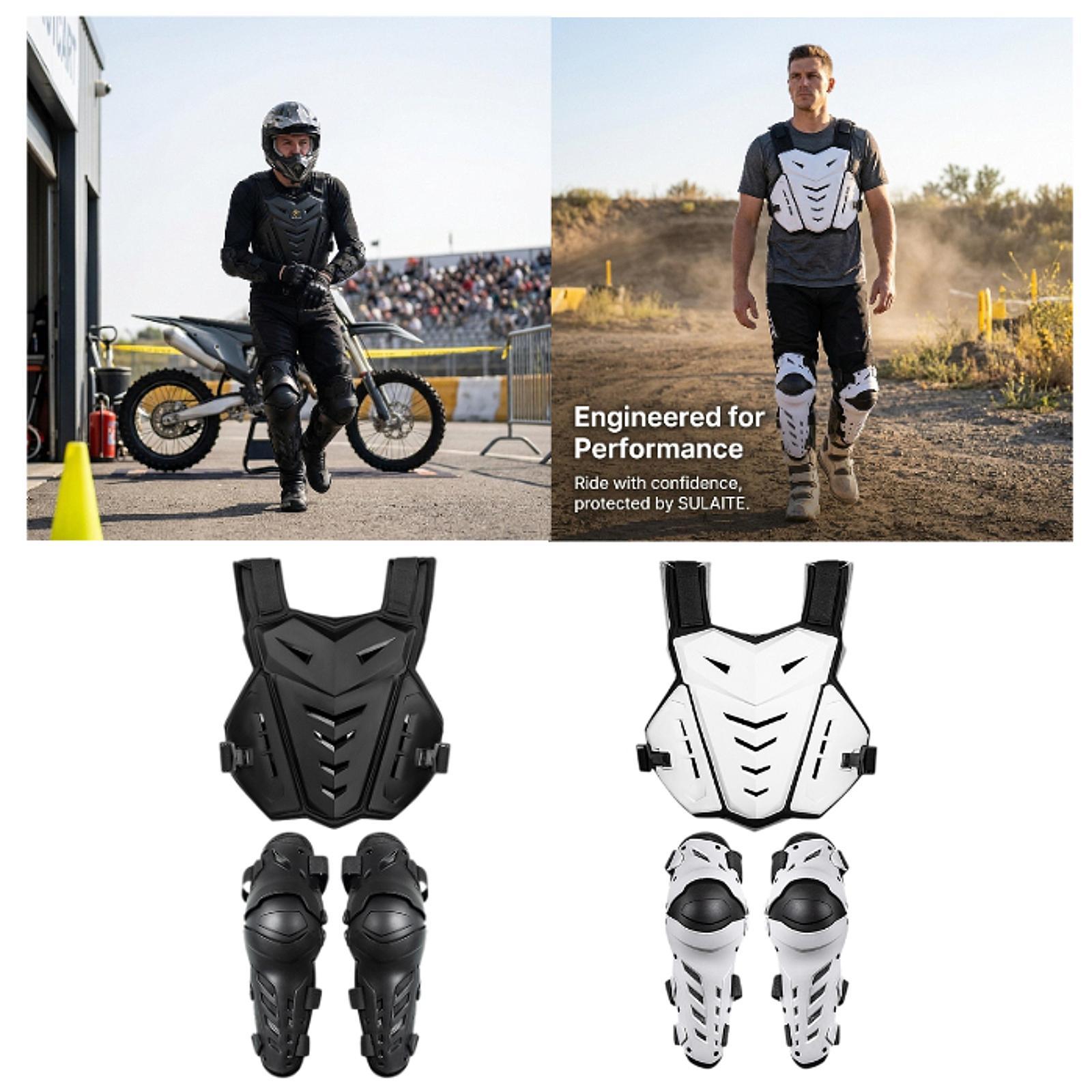 Ergonomic Chest Protector Knee - đánh giá và giá Motorcycle Gear For Woman