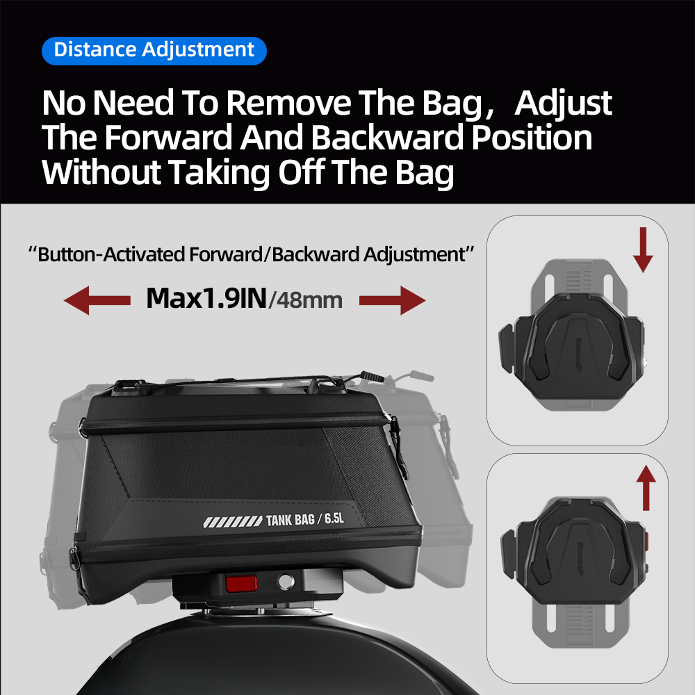 Rhinowalk Motorcycle Magnetic  - đánh giá và giá Magnetic Tank Bag